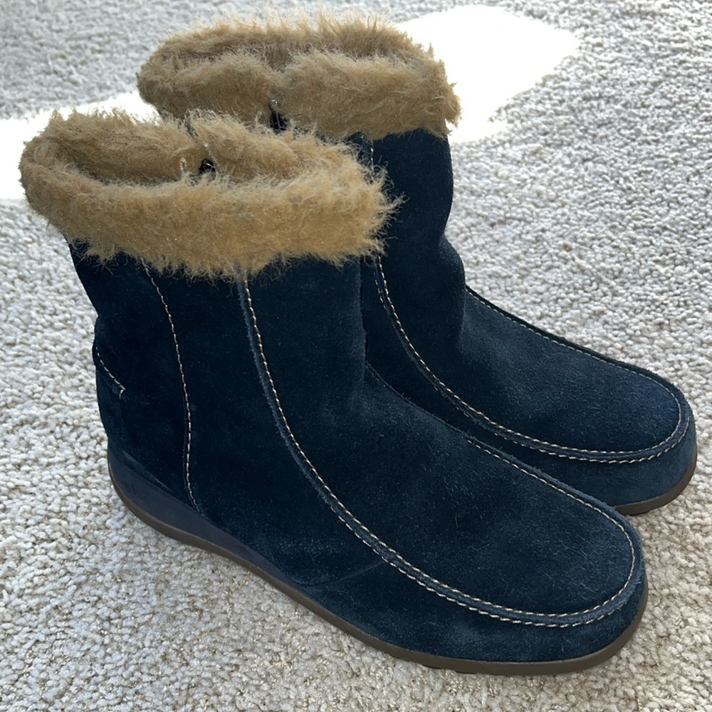 Sporto Winter Boot with Faux Fur Lining in size 9W